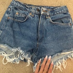 Vintage Levi’s cut offs